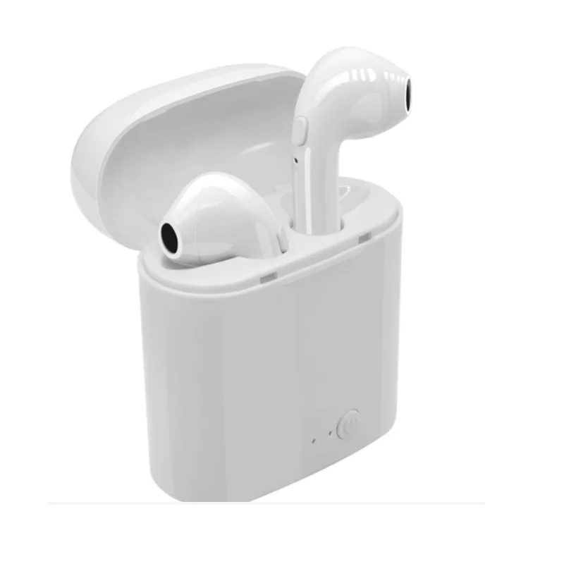 I7s беспроводные наушники Bluetooth спортивные стереонаушники гарнитура с зарядным устройством подходит для всех смартфонов