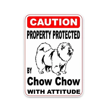 

Personality By Chow Chow Dog Car Sticke Vinyl Waterproof Car Window High Quality Accessories Custom Sticker Reflective PVC