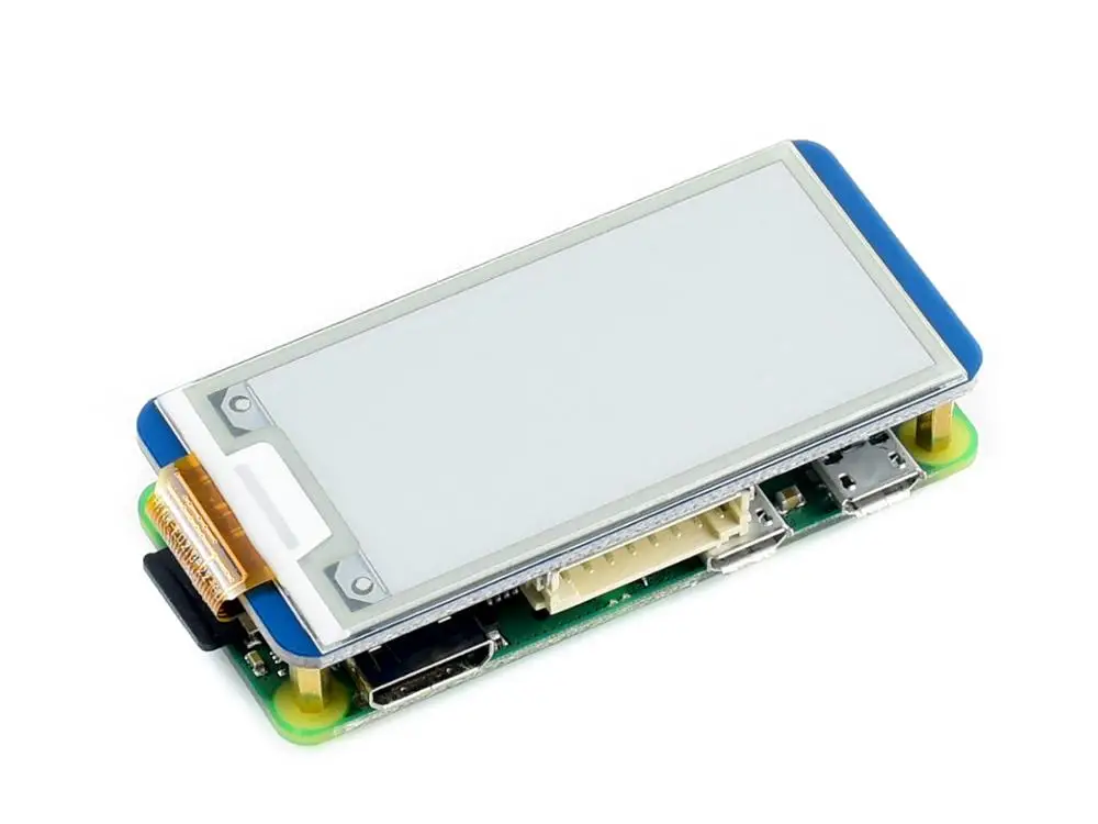 5 шт./лот 2,13 ''e-paper HAT, 250x122, 2,13 дюйма E-Ink для Raspberry Pi 2B/3B/Zero W, Цвет дисплея: черный, белый, частичное обновление