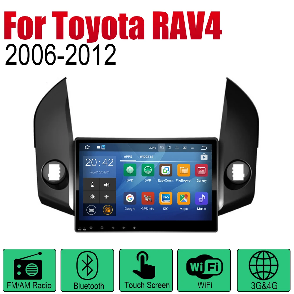 Автомобильный радиоприемник на Android стерео GPS навигация для Toyota RAV4 2006 2007 2008 2009 2010
