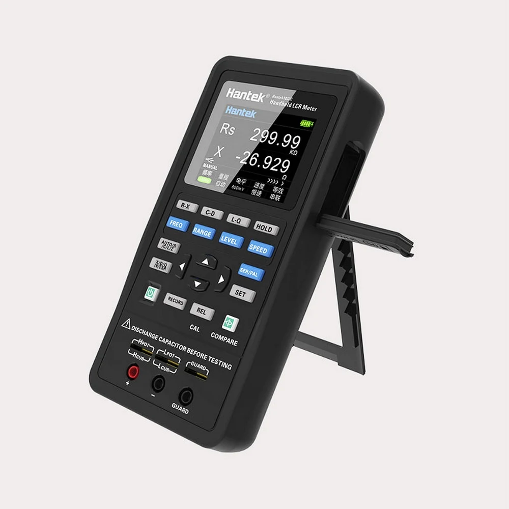 Hantek 1832C цифровой Ручной Измеритель иммитанса цифровой мост Высокая точность измерения сопротивления индуктивности емкости тестер инструменты