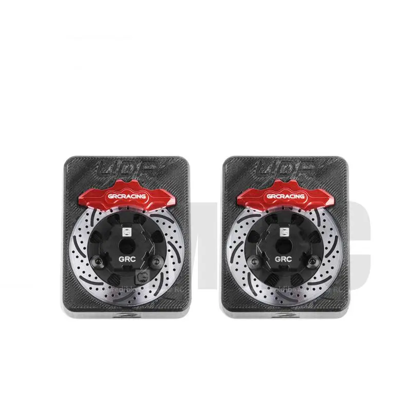 Details about / 1:7 Aluminum Alloy Front /& Rear Universal Brake Disc//Silver Edge for TRAXXAS UDR