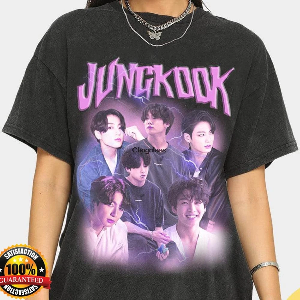 Kemeja Jungkook Kemeja Retro Antik Jeon 
