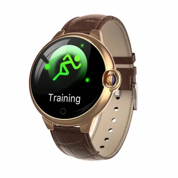 

DR88 Fashion Smart Watch Sapphire Glass 2.5D Color Big Touch Screen Ultra-Thin Body Heart Rate Sleep WhatsApp Sedentary Reminder