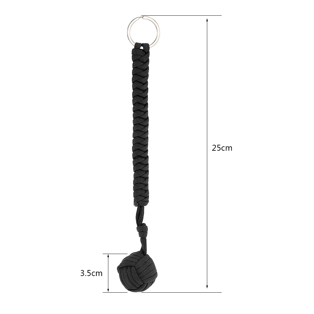 Lixada 5 шт. Paracord для выживания Аварийный ключ кольцо наборы выживания самопомощи Открытый Кемпинг Туризм EDC инструменты
