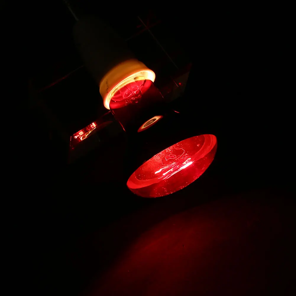 Basking Light Reptile Reptile Light AC220-230V E27 Bulb Heating Heat Lamp for Reptiles 50/60Hz Digital Habitat Lighting