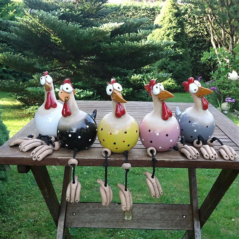 Other Home & Living Yard Art Decor Chicken Garden Lawn Plug Hen