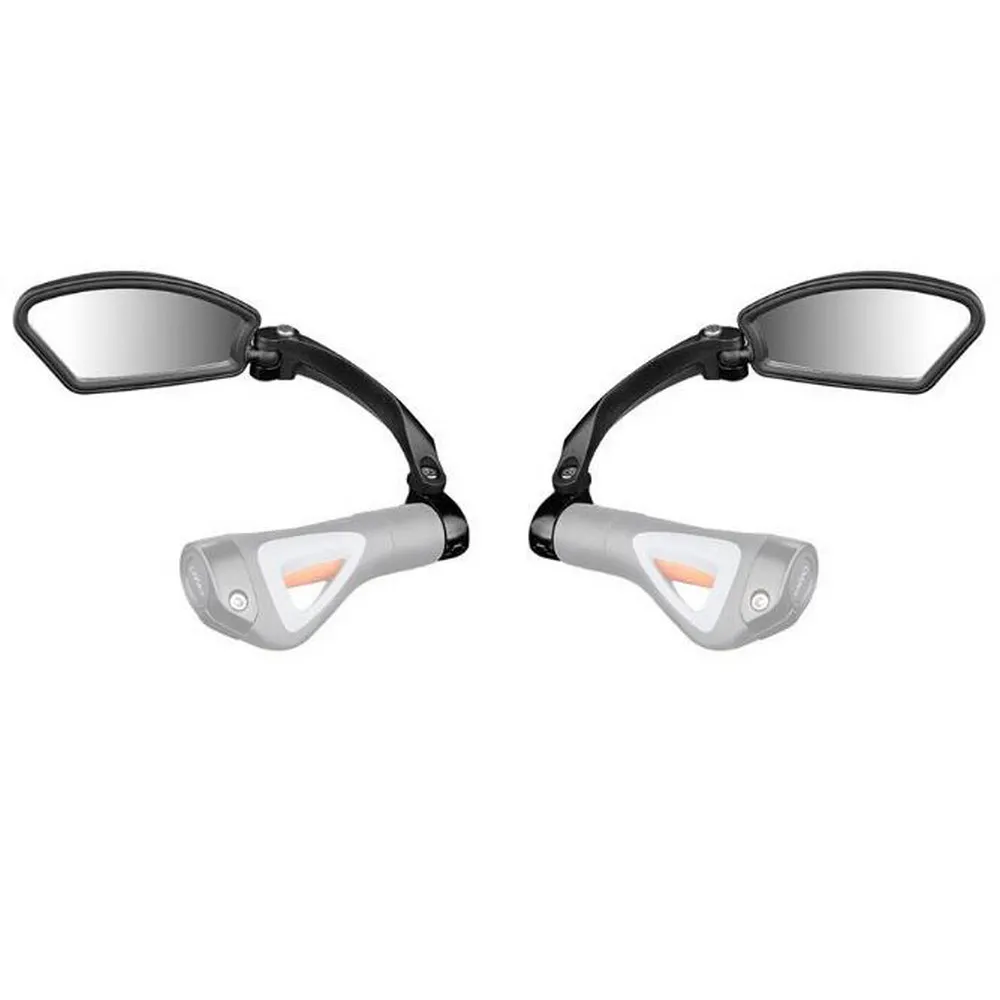 

New Stainless Steel Bicycle Rear View Mirror Mountain Bike Handlebar Side Safety Adjustable Folding Rear View Mirror