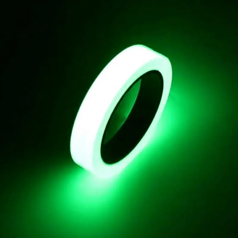 

10M Self-adhesive Luminous Tape Glow In The Dark Safety Film Stage Home Decorations Vision Security Tape Car Tape.