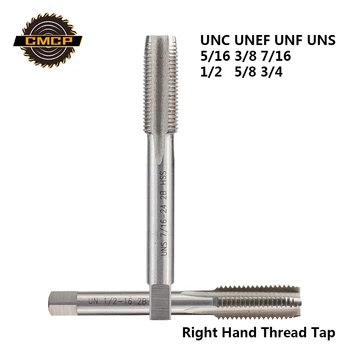 

CMCP 1pc HSS 5/16 3/8 7/16 1/2 5/8 3/4- 14 16 18 20 24 32 UNC UNEF UNF UNS Right Hand Thread Tap Machine Screw Tap Drill Bit