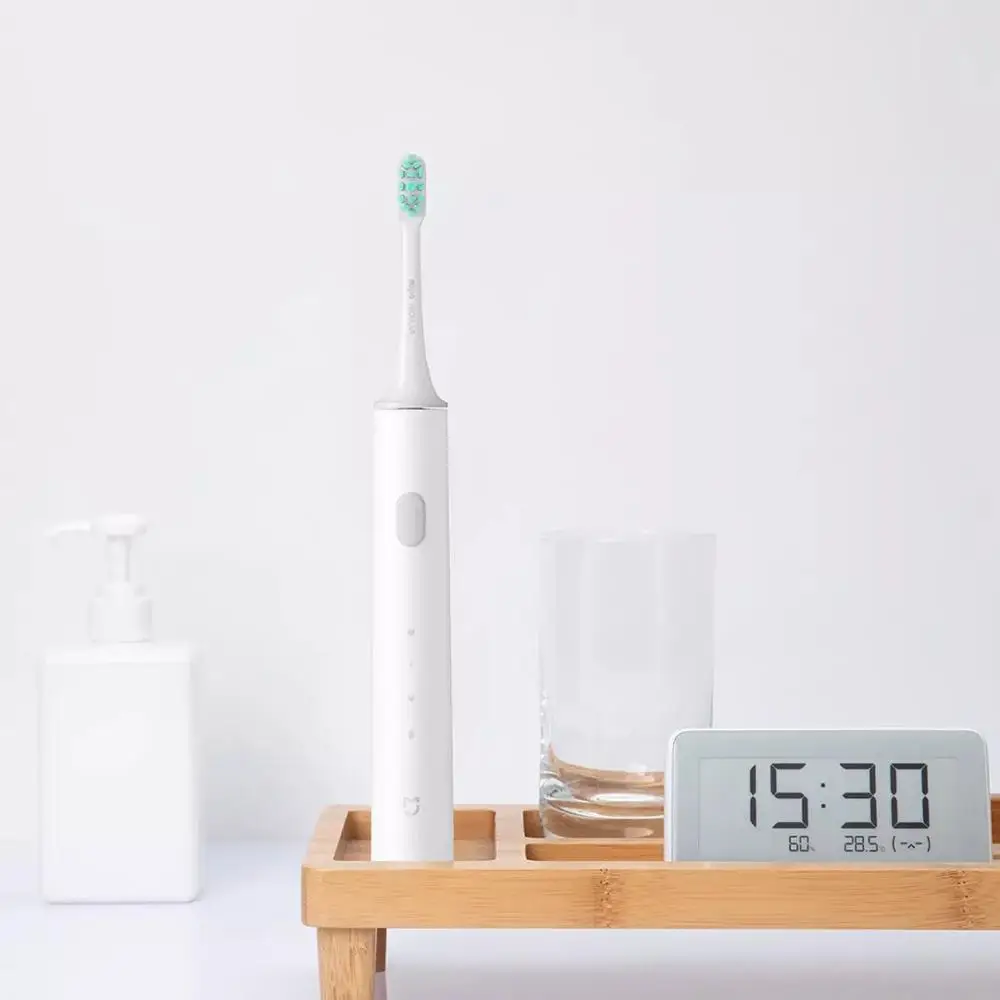 Original Xiaomi Mijia T500 Mi Smart Electric Toothbrush Over-Pressure Reminder Personalized Tooth Cleaning Mode High Frequency Original Xiaomi Mijia T500 Mi Smart Electric Toothbrush Over-Pressure Reminder Personalized Tooth Cleaning Mode High Frequency