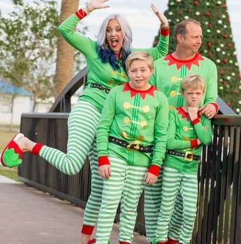 

Family Look Christmas Matching Pyjamas Father Mother & Kids Sleepwear Clothes Outfits Family Pajamas Sets Homewear Nightwear
