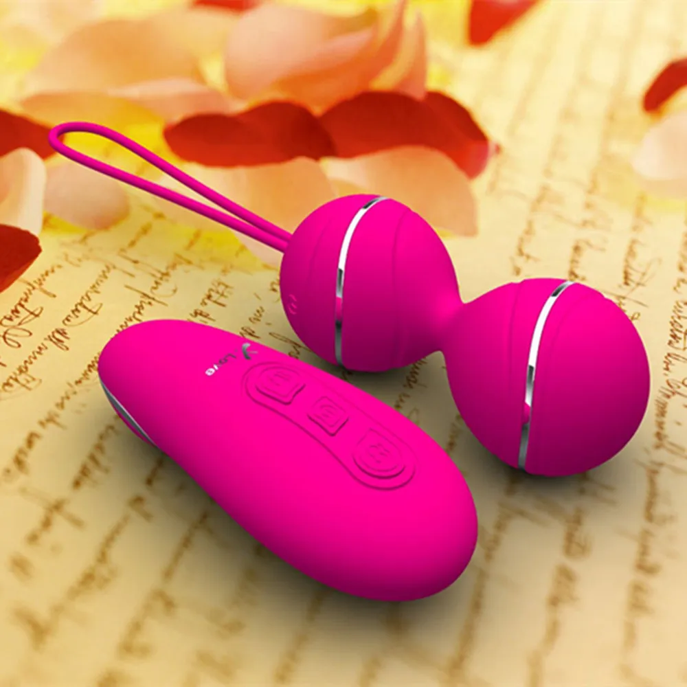 7 Speed Remote Control Kegel Ball Vaginal Tight Exercise Vibrating Eggs Geisha Ball Ben Wa Balls Du