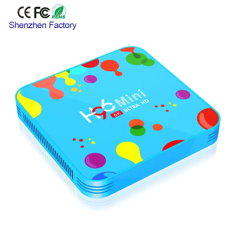 H96 Mini 4 Гб 128 ГБ 32 ГБ Android 9,0 tv Box Allwinner H6 quad core 6K H.265 5G Wifi Bluetooth Youtube телеприставка PK H96 MAX