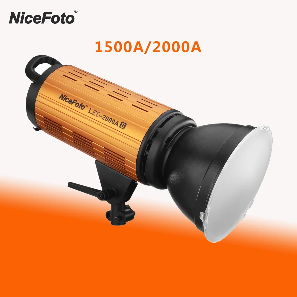 Светодиодный светильник NiceFoto для фото-и видеосъемки 150/200 Вт 3200-6500 К | Электроника