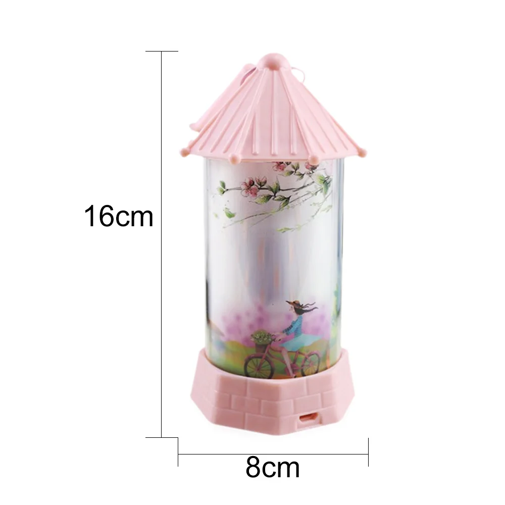 LED Lantern Plastic Flame Lamp Indoor Festival Halloween Castle Light Creative Celebration Halloween Lamp