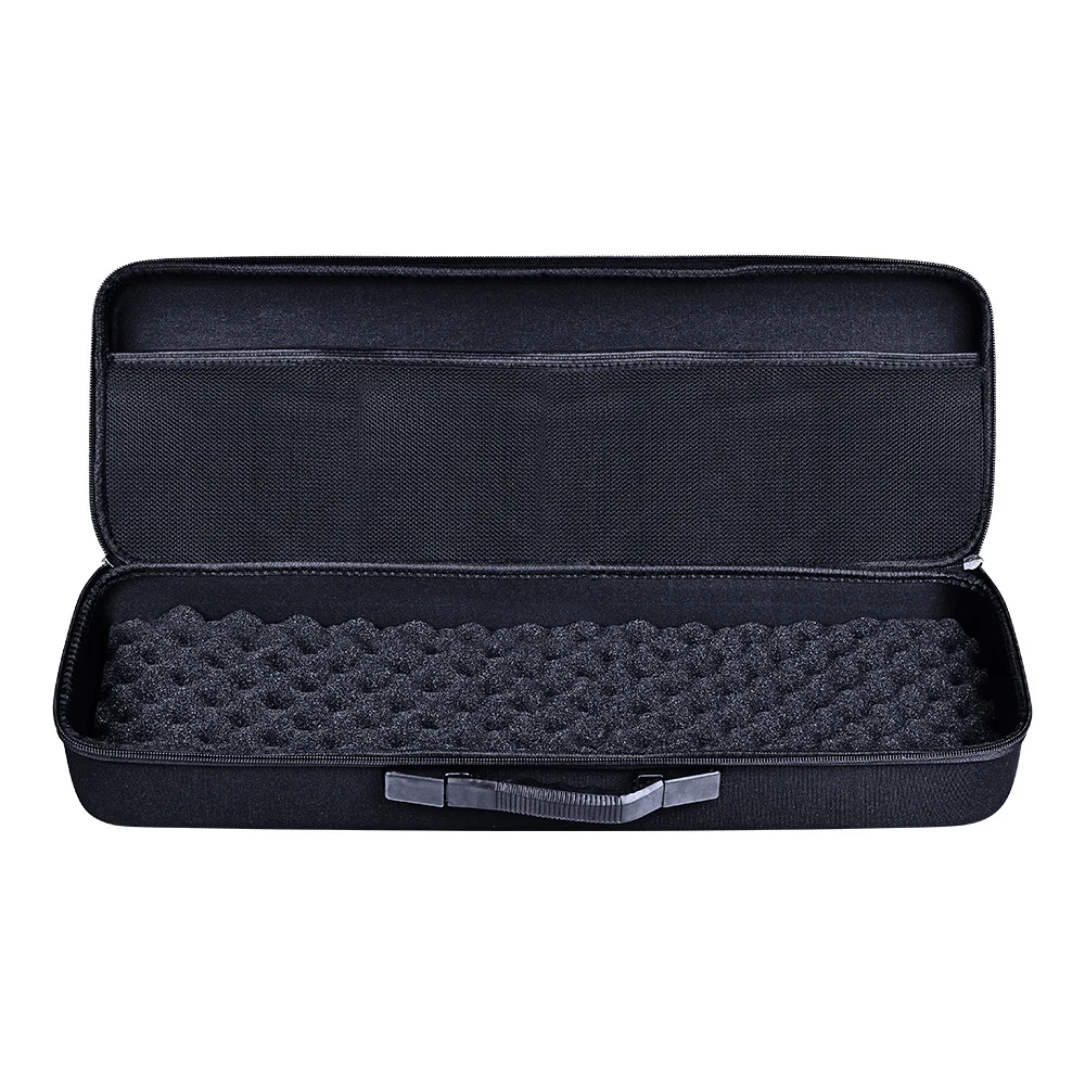 Sougayilang Hengel Tas Canvas Rod Case Organizer Pole Opbergtas Hengel en Reel Carrier Organizer voor Reizen, Cadeau voor Vader, Vriend en Familie - Zwart, Zwart-120cm/47,2in, Modern design