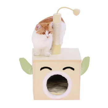 

Stable and scratch-resistant cat climbing rack cat toy environmentally friendly material small cat catching column climbing colu