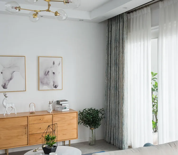 Ceny Blackout żakardowa tkanina na zasłony do salonu rozmiar niestandardowy zielony złoty żółty amerykański zasłony na oknie