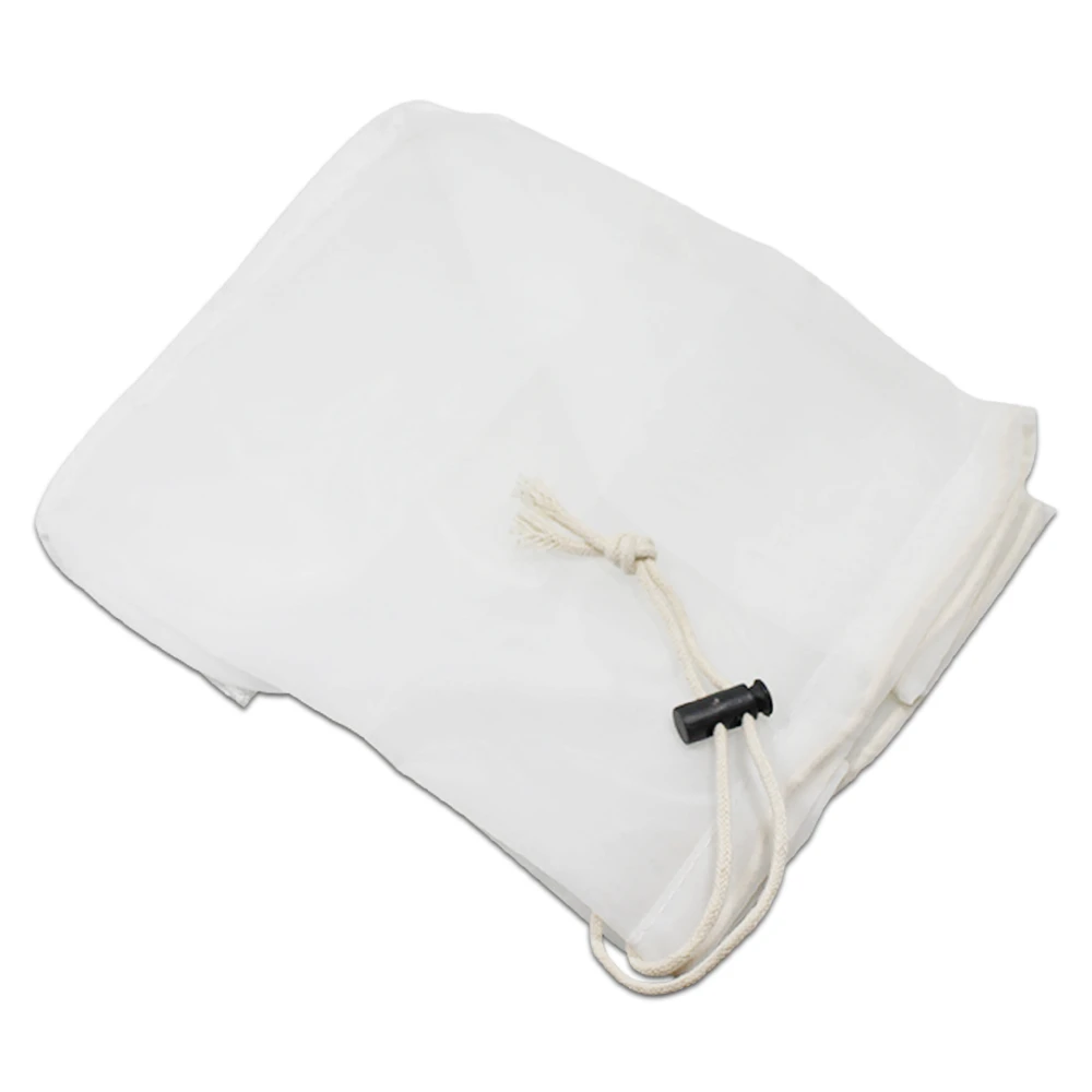 

10pcs/Lot Square Bucket Filter Bag For Soybean Fruit Juice Filtering Home Brew Food Grade Gauze Wine Brewing Bags W/ Drawstring
