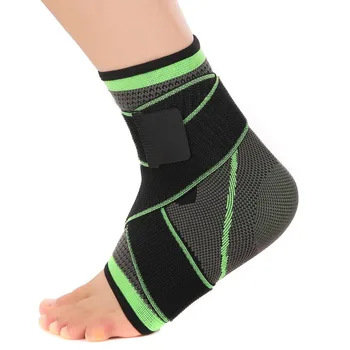 Enkel Ondersteuning Breien Ademend Warmte Druk Enkel Bescherming Running Basketbal Elastische Enkel Ondersteuning Enkel Protector