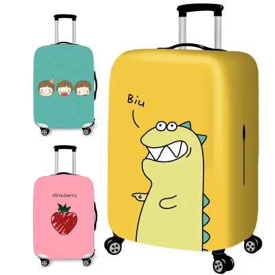 

Carton Elastic Thickest Luggage Suitcase Protective Cover for19-32 Inch Protect Dust Bag Case Cartoon Travel Cover