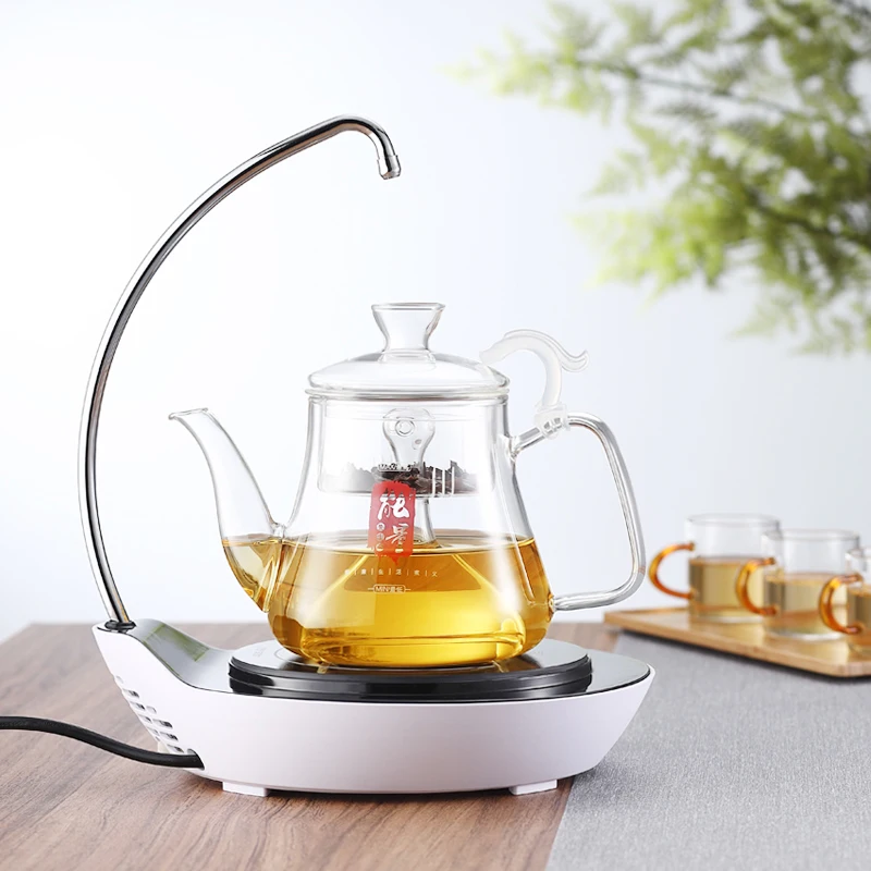 1200W Automatic Pumping Electric Kettle Heat Preservation Pumping Household Electric Ceramic Tea Stove Maker 220V 50Hz 6