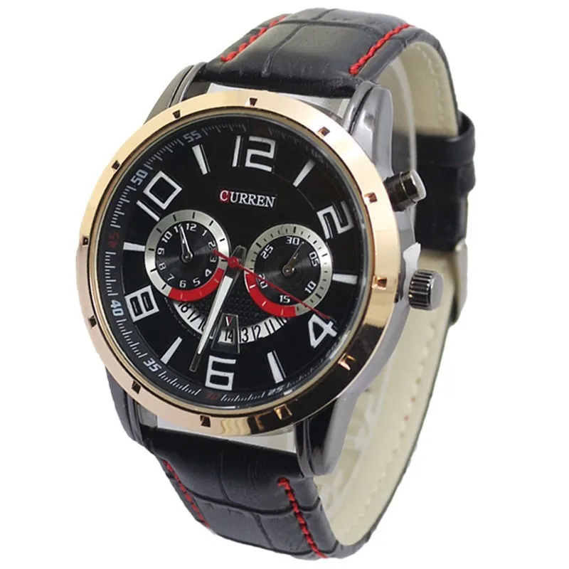 

Closeout Special Offer Foreign Trade Genuine Product Curren Karui En 8140 Sports Belt Watch Casual Fashion MEN'S Watch