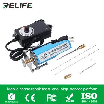 

Relife RL-056B 2 in 1 Electric Glue Removal Tool Residue OCA Glue Adhesive Remover Cutter Shovel Clean Tool For Phone Repair