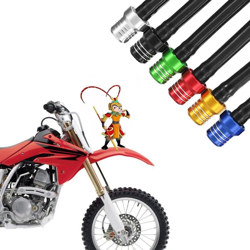 

6 Colors 2.8 Gas Fuel Cap Gasoline Valve One Way Vent Black Hose Tube For ATV Pit Dirt Universal Bike