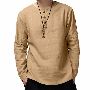 

4 Colors Autumn New Men Crew Neck Long Sleeve Basic Tee T-shirt Casual Tops Blouse Male Fashion Casual Blouse Outwear