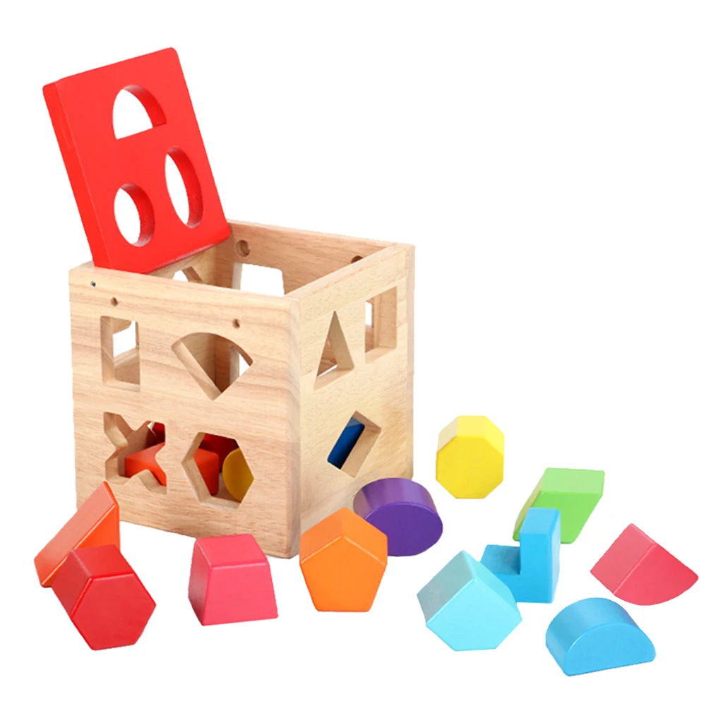 Shape Sorter - Perfect Wooden Toys for 1 2 3 Year Olds – Quality Montessori Toddler Toys