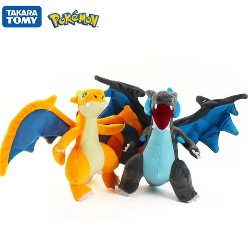 

TAKARA TOMY Pokémon Pokemon Action figure Pikachu Evolution Spitfire Dragon XY Version Mega Plush toy Children doll Toy Gift