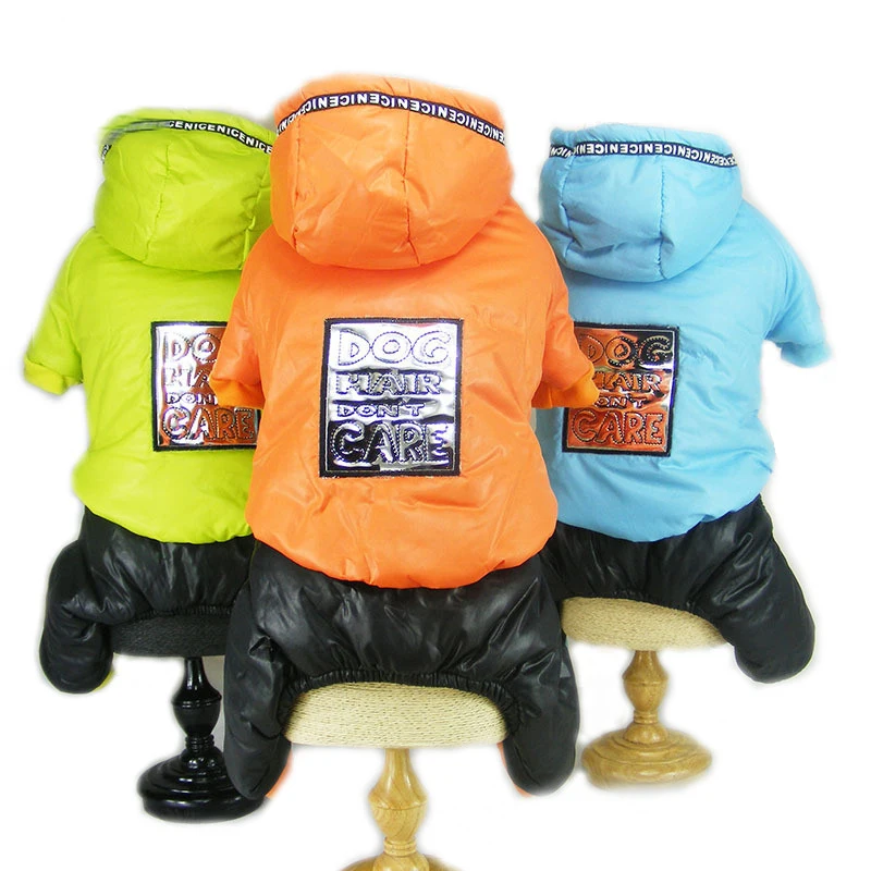 

Four Legs Dog Winter Clothes Thick Fleece Dog Hoodie Warm Parka Pet Clothes For Small Dogs Jumpsuit For Chihuahua Yorkshire 05