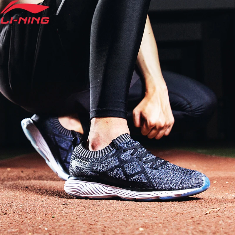 Мужские беговые кроссовки Li Ning LN CLOUD III дышащая спортивная обувь с подкладкой li ning Mono ARHN023|Беговая обувь| |