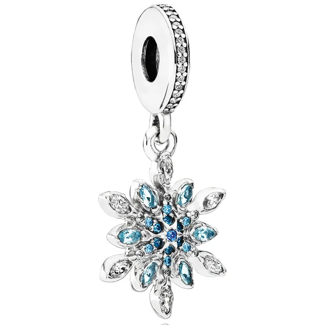 Crystal Daisy Flower Pendant Bead Fit 