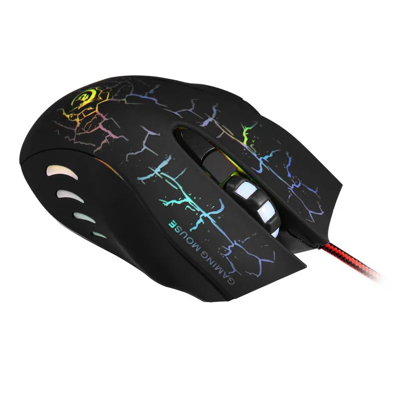

Gaming Keyboard Mouse Combo Backlit LED +Colorful Gaming Mouse Light 7 Buttons for Desktop Laptop GV99