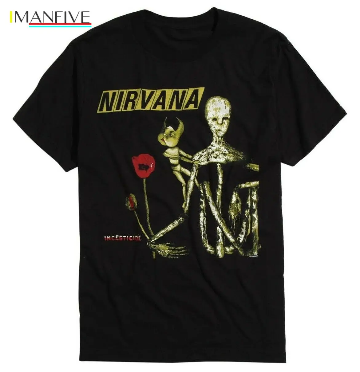 

Nirvana INCESTICIDE T-Shirt NWT Authentic & Licensed