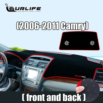 

For Toyota Camry 2006-2016 2017 2018 2019 2020 Car Dashboard Avoid Light Pad Instrument Platform Cover Mat Carpets Accessories