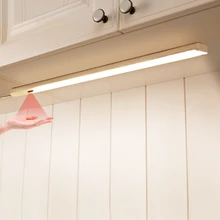 Под шкаф светильник ручной развертки датчик движения светодиодный светильник на кухне домашний Декор лампа для спальни шкаф светильник s светильник ing