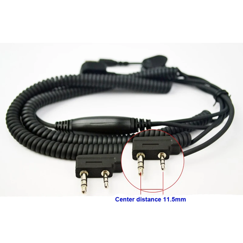 Оригинальный Bluetooth шлем Vimoto V8/V3/V6 гарнитура специальный кабель для Kenwood Baofeng UV5RE