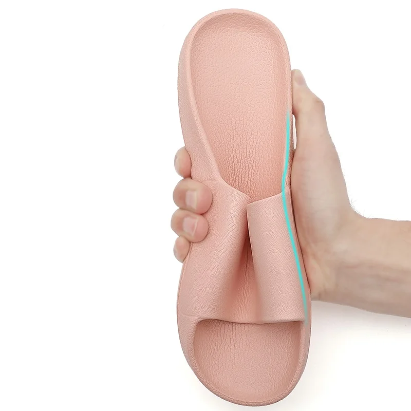 Slippers Sandals Women Fashion Solid Concise Summer Home EVA Lightweight Indoor Bathroom Men Couples Slides H2036G
