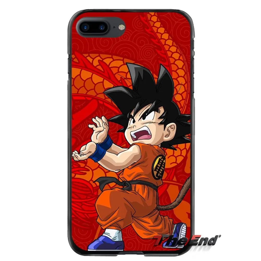 Аксессуары чехлы для телефонов Apple iPhone 4 4s 5 5S 5C SE 6 6 S 7 8 Plus X iPod Touch 4 5 6 Son Goku Dragon Ball - Цвет: images 2