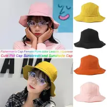 Шляпа ведра весна лето девушка Рыбак хип хоп женский головной Убор От Солнца мужской складной Открытый путешествия крутая прочная чашка