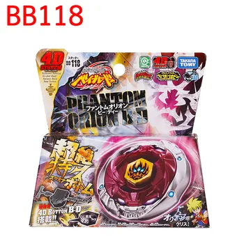 

Original TAKARA TOMY JAPAN BEYBLADE METAL FUSION BB118 Phantom Orion B:D+Launcher