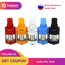 Joyetech Cubis Pro Tank распылитель 4 мл подходит NotchCoil DL/BF RBA/QCS/LVC Clapton MTL катушка головка для 510/ego электронной сигареты Vape