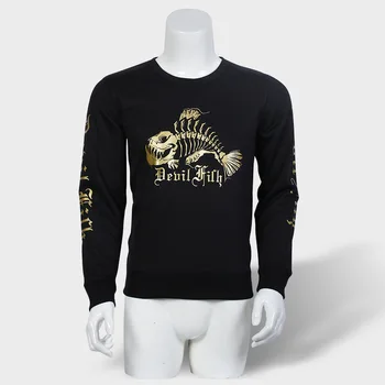 

Good Quality Long Sleeve Fishing Jerseys O Neck Sweater Warm Male Long Sleeve Fishing Sweatshirt Autumn Outdoor Sport Sweater