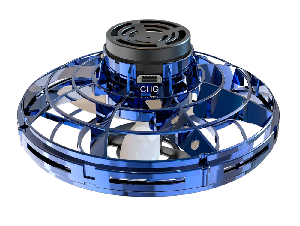 Flynova мини НЛО Дрон 3D прокатки индукции Квадрокоптер игрушка самолет светодиодный