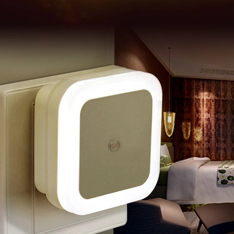 Mini LED Night Light with Wireless Sensor Control Nightlight Lamp for Children Kids Living Room Bedroom Lighting EU
