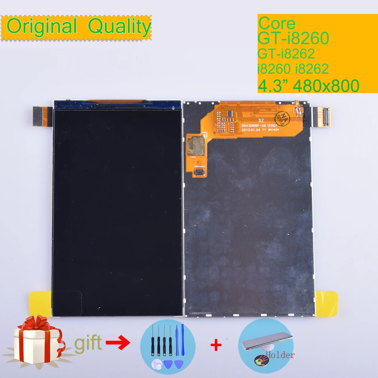 Оригинальный ЖК экран для Samsung Galaxy Core GT 8260 8262 i8262 i8260 I8260 дисплея Замена